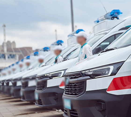 浮山县服务车队展示